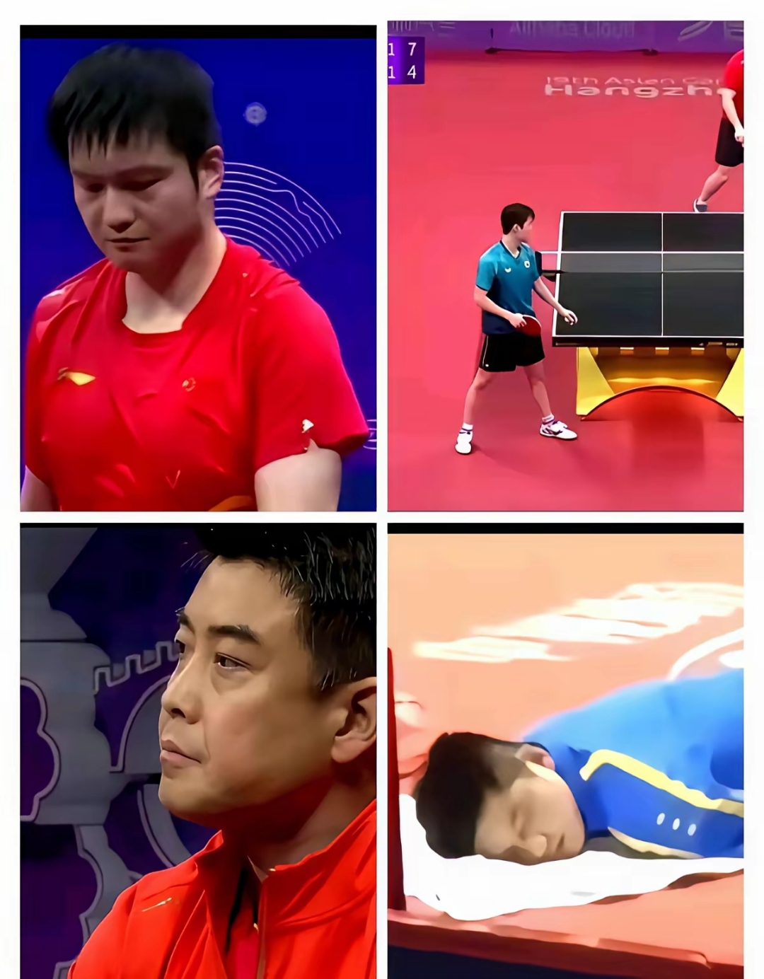 关于英国乒乓球队鏖战奥地利乒乓球队，王皓爆发神勇的信息